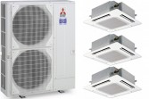 Мультисплит-система Mitsubishi Electric PUHZ-ZRP250YKA / PLA-ZRP71BA + PLA-ZRP71BA + PLA-ZRP71BA