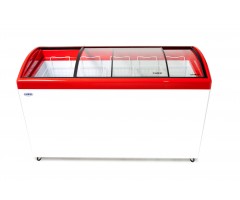 Морозильный ларь Снеж МЛГ-500 (красный)
